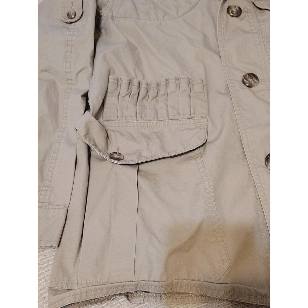 C. C. Filson Style 50 Khaki Utility Jacket Shooting Safari Fishing Mens Sz Large - Picture 3 of 11
